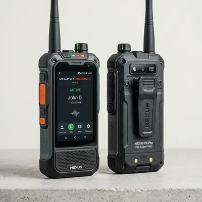 Sistemas de radiocomunicación PoC celular 4G LTE y GPS