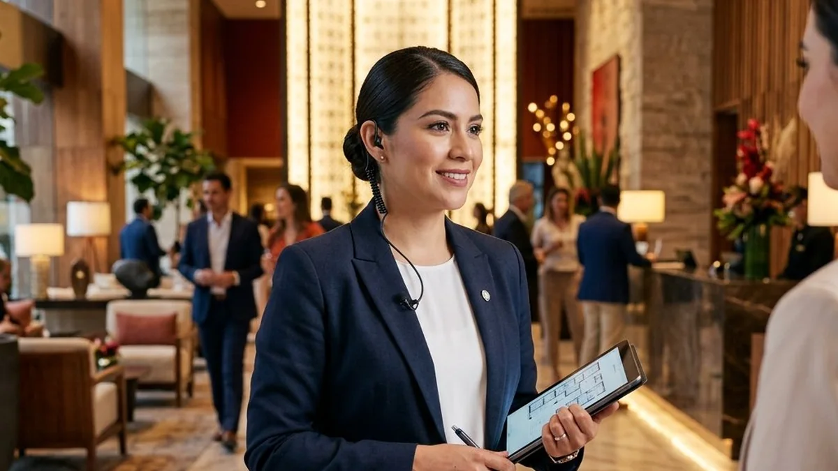 Radiocomunicación para Hotelería, Resorts y Eventos