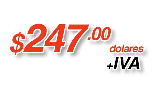 Precio DEP450 Digital 247 dolares más IVA